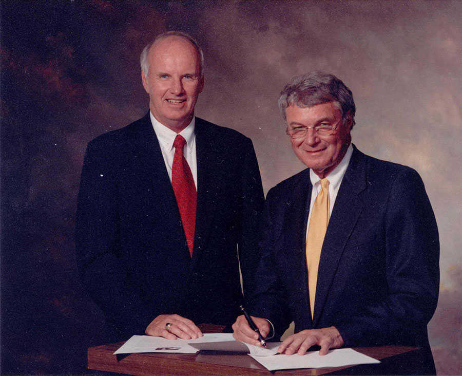 2003, Smedes York and Jack McDonald