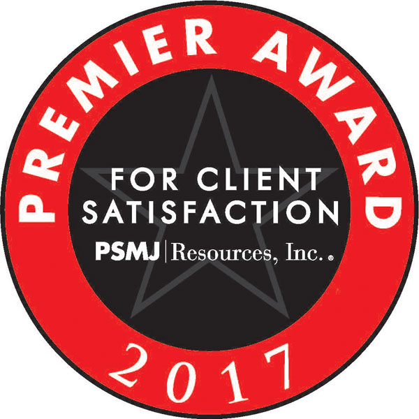 2017 Premier Award for Client Satisfaction