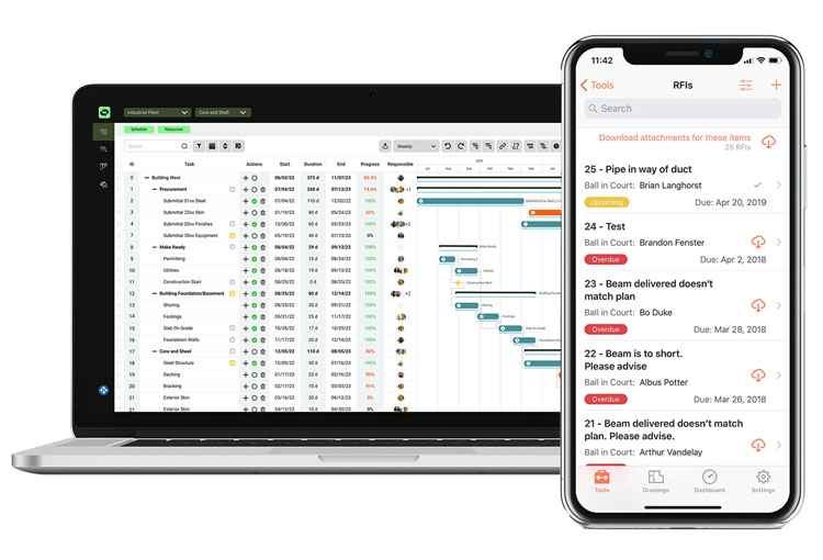 outbuild and procore